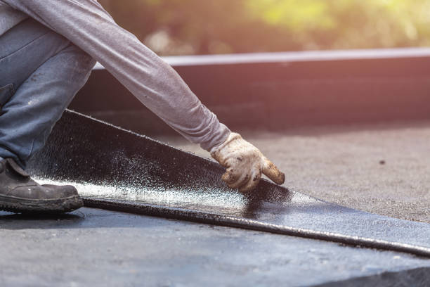 Professional Waterproofing technician working in South Lebanon, OH